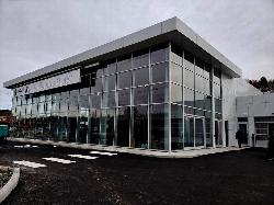 BMW glass building